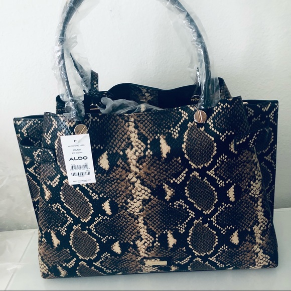 ALDO SNAKE PRINT BAG - Picture 3 of 7